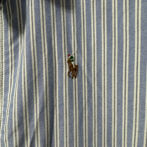 Polo Ralph Lauren Bayport Striped Oxford Fun Jacket - Picture 8 of 11